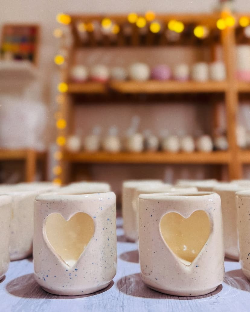 Taza Artesanal Crema